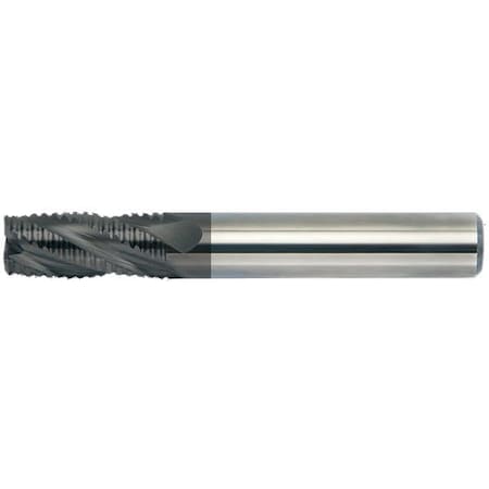Mastercut Tool Corp. 12x25x12x75 4FL Square Fine .048 Pitch Rougher With Flat, PowerA 533-108W-1